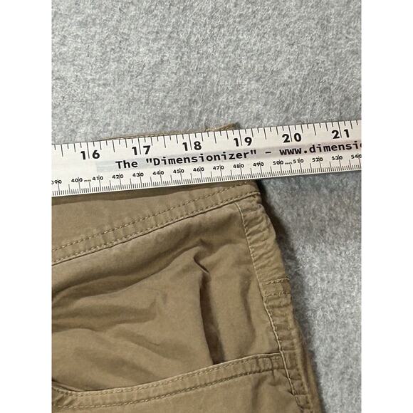 Columbia Hiking Pants Mens W36 L34 Khaki Light weight Breathable Slight Taper - Picture 4 of 16